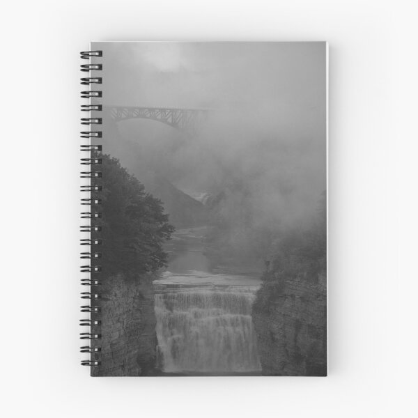 Item preview, Inspiration Point - Letchworth State Park Black and White designed and sold by momentintime97.
