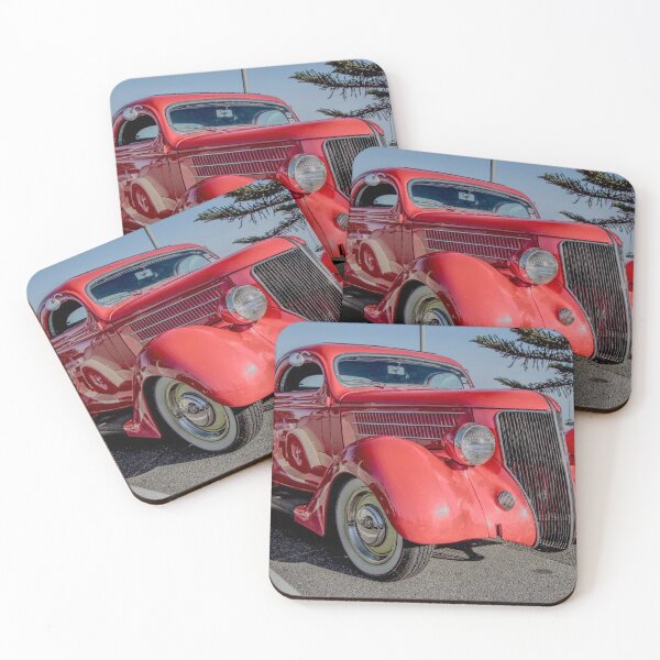 Item preview, 36 Ford tudor coupe in red designed and sold by Cars around Adelaide.
