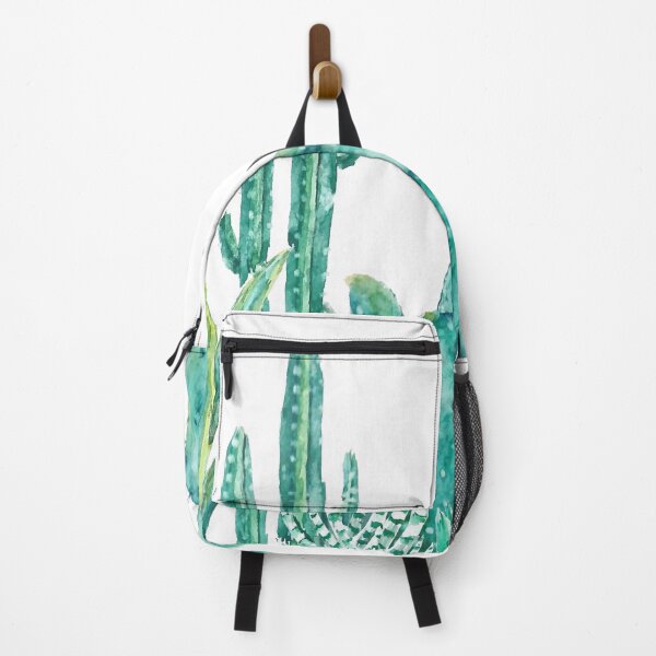 Item preview, hand painted Green cactus jungle watercolor designed and sold by ColorandColor.