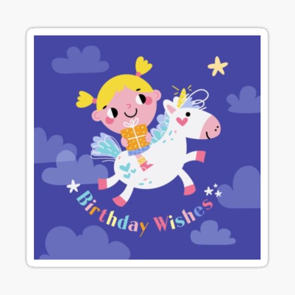 Stickers Sur Le Theme Happy Birthday Joyeux Anniversaire Message Fun Redbubble