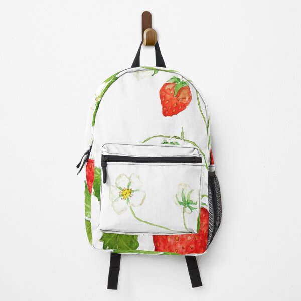 Item preview, hand painted strawberry painting designed and sold by ColorandColor.