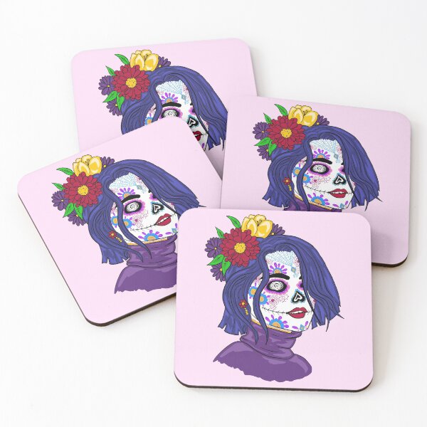 Item preview, Misty Sugar Skull  designed and sold by missmann.