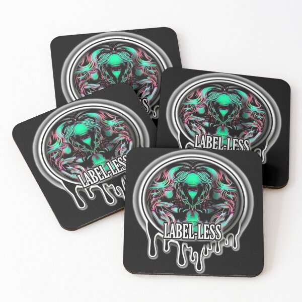 Item preview, LABEL-LESS Two Faced/Third Eye Circle Drip Design designed and sold by LABEL-LESS.