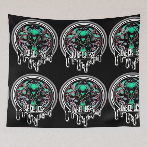 Item preview, LABEL-LESS Two Faced/Third Eye Circle Drip Design designed and sold by LABEL-LESS.