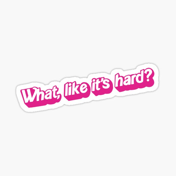 legally blonde quote Sticker