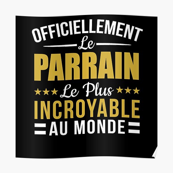 Posters Sur Le Theme Le Parrain Redbubble