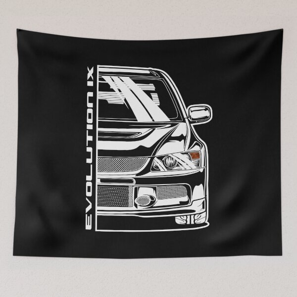 Item preview, Lancer Evolution 9 (White Print) designed and sold by idrdesign.
