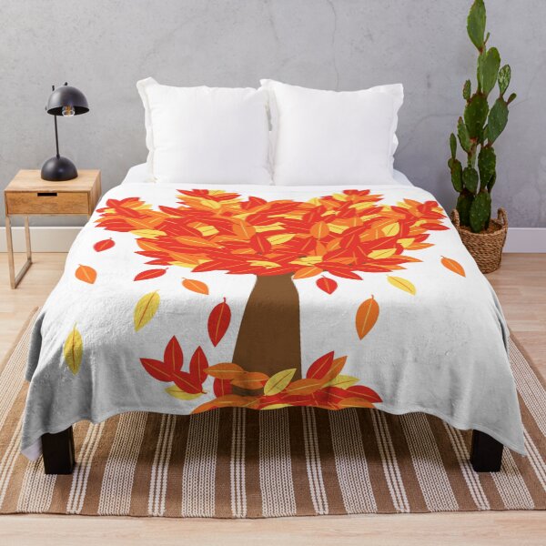 Item preview, Autumn Fall Tree with Colourful Leaves Thanksgiving Gift for Mom Gift for Wife designed and sold by Orchyd.