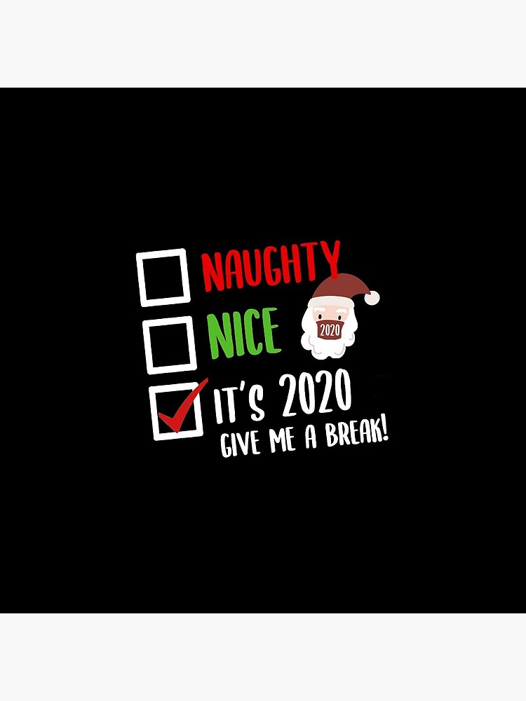 Christmas 2020 Naughty Nice | Pin