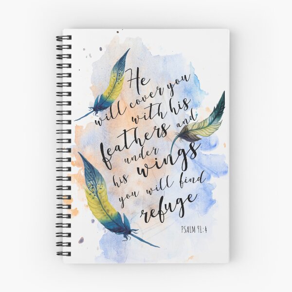Item preview, Bible Verses Psalm 91:4 designed and sold by della95.