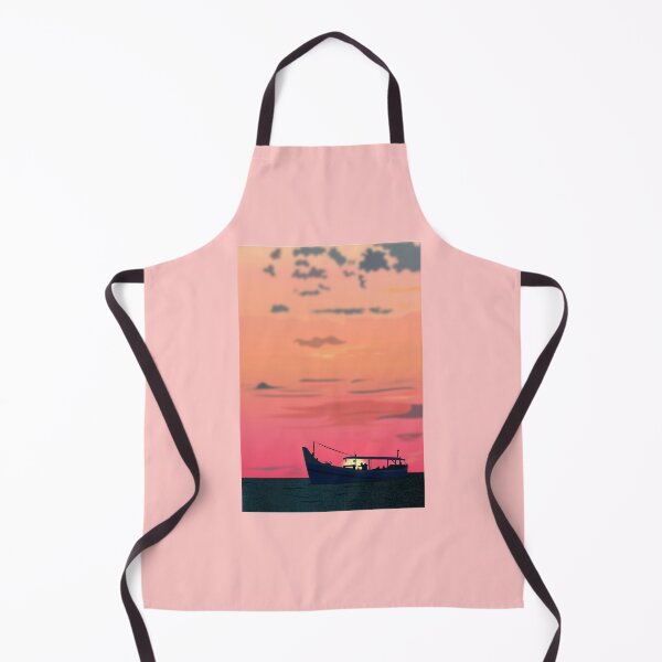 Item preview, Sunset view, river, ship, Nature designed and sold by DBkaushal.