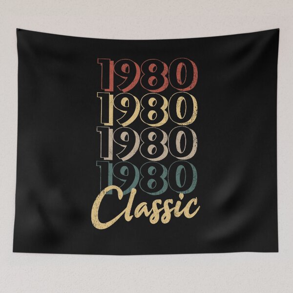 Item preview, 40th Birthday Gift Shirt - Retro Birthday - Classic 1980 Original Parts designed and sold by Simeon	 Dorelus.