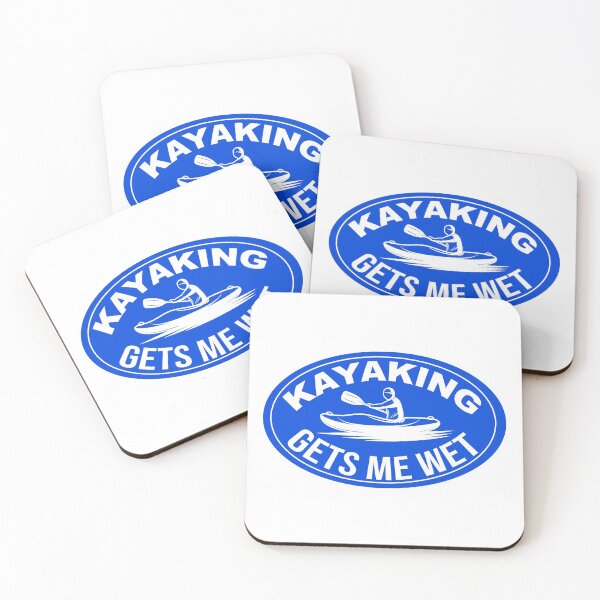 Item preview, Kayaker Gifts - Kayaking Gets Me Wet Funny Kayak Enthusiast Gift Ideas for Wet Kayakers & Water Sports Lovers designed and sold by zackup.