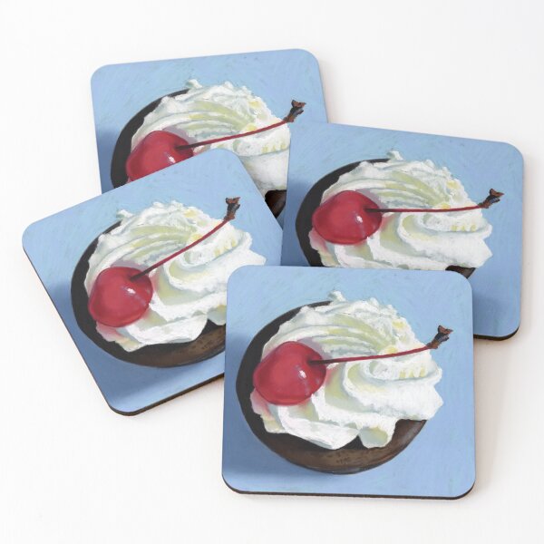 Item preview, chocolate tart painting designed and sold by ria hills.