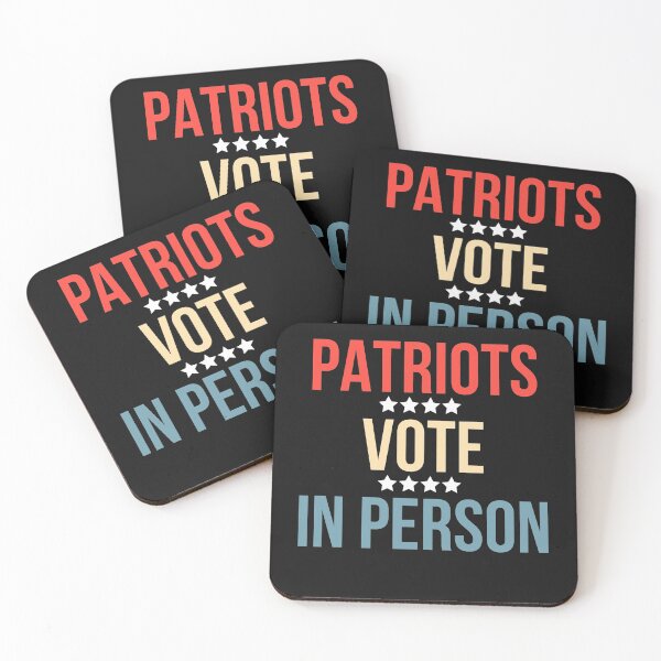 Item preview, Patriots Vote in Person designed and sold by pattykim.