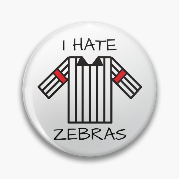 Item preview, Zebra Referee Hockey designed and sold by ml-77pro.