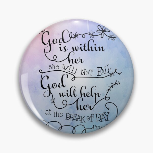 Item preview, Bible Quotes Psalm 46:5 designed and sold by della95.