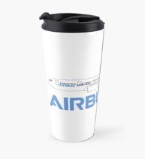 Airbus A330 Line Drawing Travel Mug