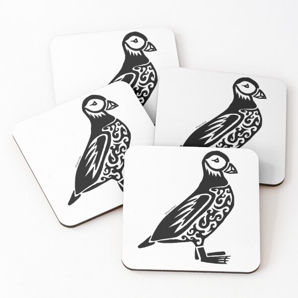 Item preview, Puffin Tribal Design  designed and sold by KitayamaDesigns.