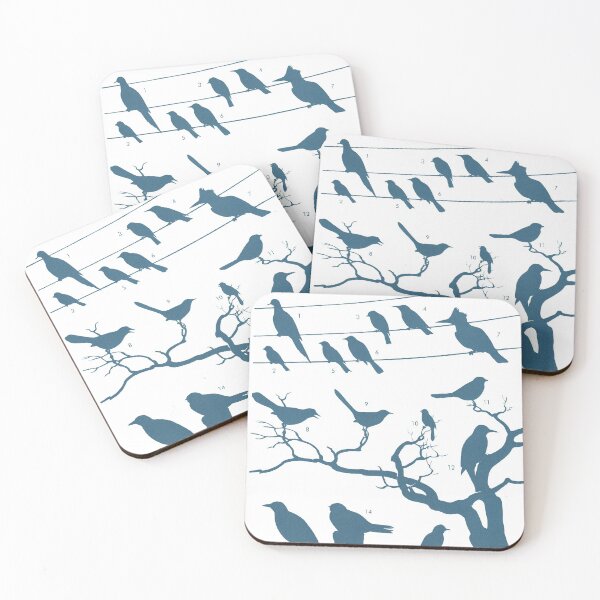 Item preview, Bird Roost - Vintage Orintholgoy Silhouettes designed and sold by elevens.