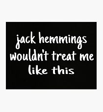 Jack Hemmings Photographic Print