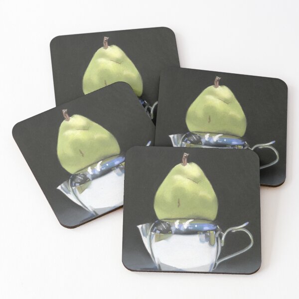 Artikelvorschau, pear and milk pitcher entworfen und verkauft von ria hills.