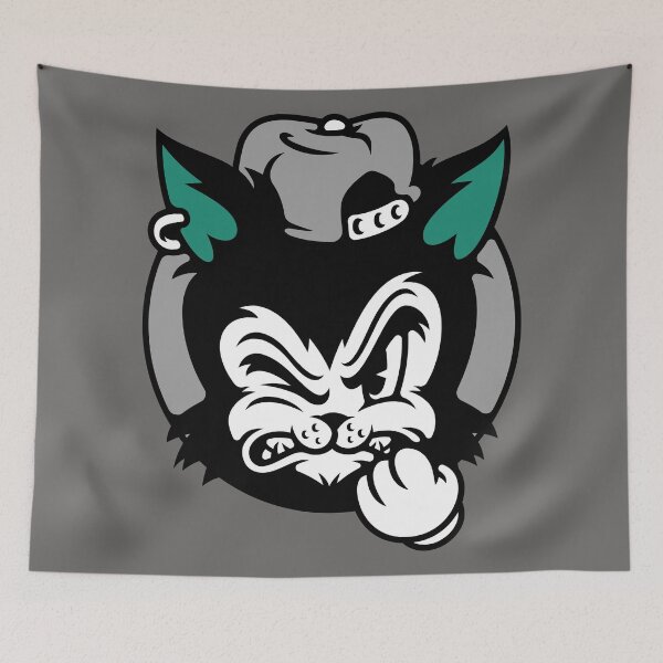 Item preview, Mean Street Cat Cartoon. designed and sold by shirtdan.