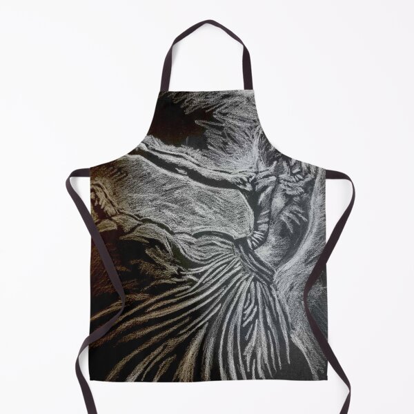 Item preview, Dancer Drawing - white pencil on black paper designed and sold by Geoff Treagus.