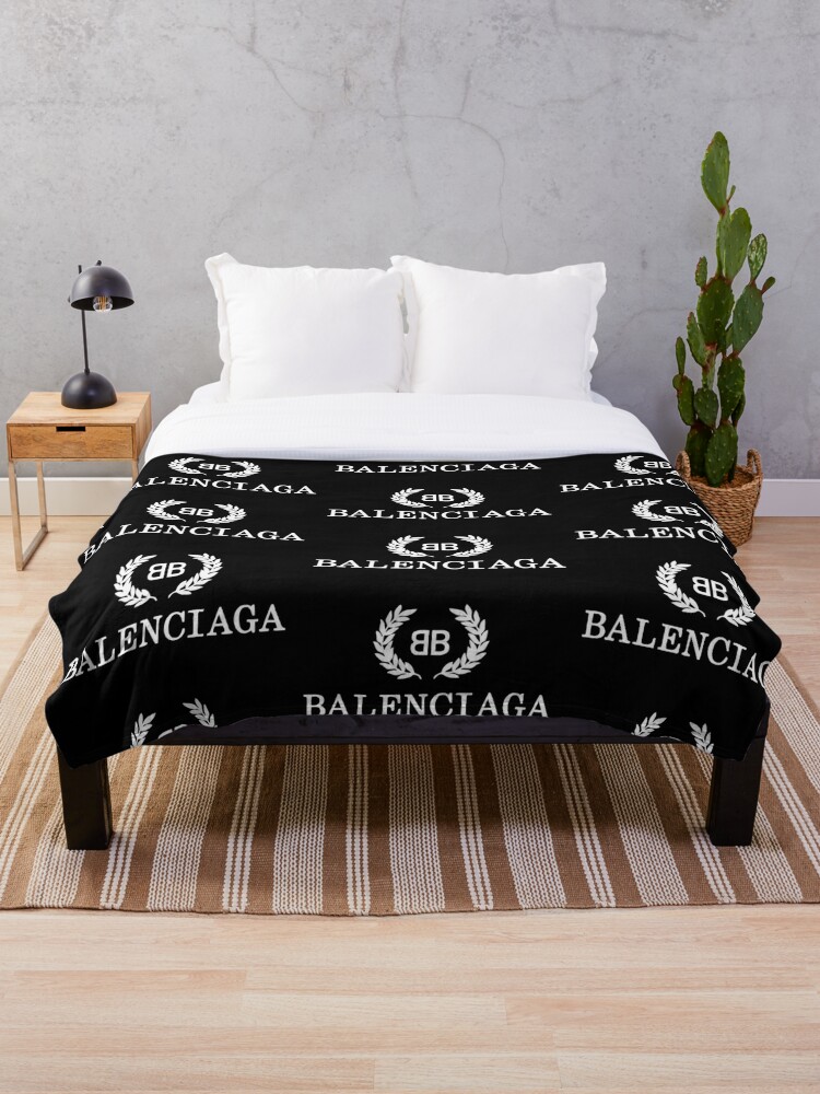 balenciaga throw blanket