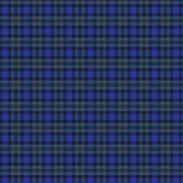 Artwork thumbnail, Blue Plaid by Color Me F*@k!ng Happy