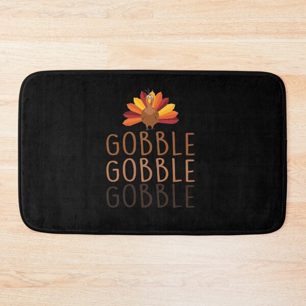 Item preview, Gobble Gobble Gobble Funny Thanksgiving Day Fall Turkey Gift  designed and sold by Simeon	 Dorelus.