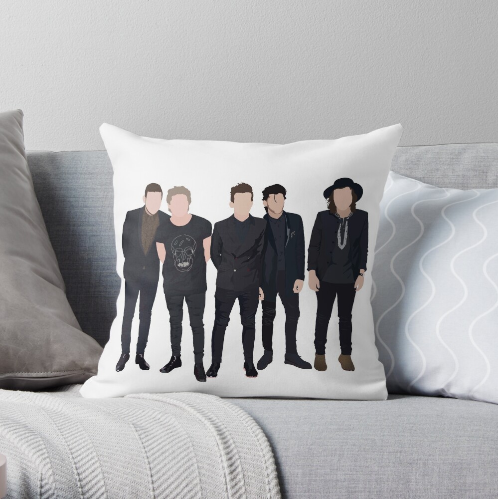 One Direction Throw Pillow for Sale by craftnella