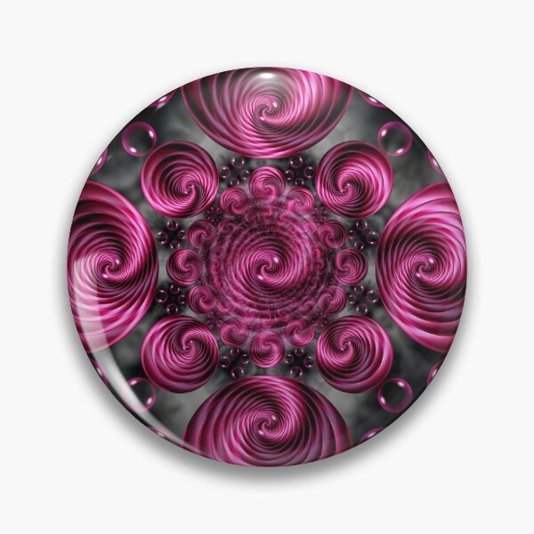 Item preview, Satin Rose Twirl Vortex Circular Spirals designed and sold by Xzendor7 Digital Art Creations.