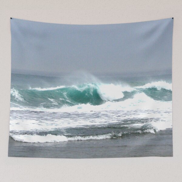 Item preview, Crashing Waves in the Wind designed and sold by Jenie Yolland.