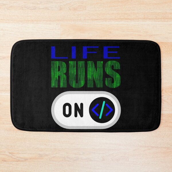 Item preview, Life Runs on Code designed and sold by SAS4rt.