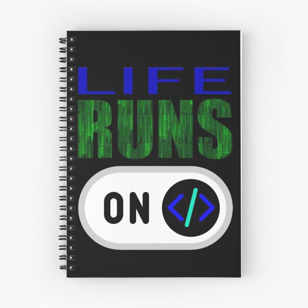 Item preview, Life Runs on Code designed and sold by SAS4rt.