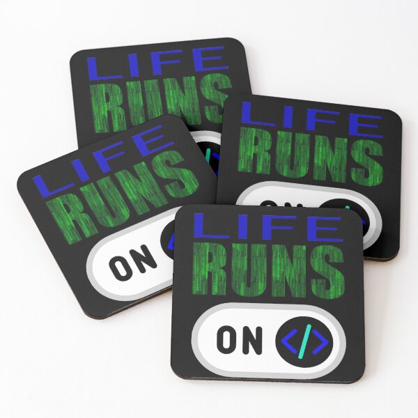 Item preview, Life Runs on Code designed and sold by SAS4rt.