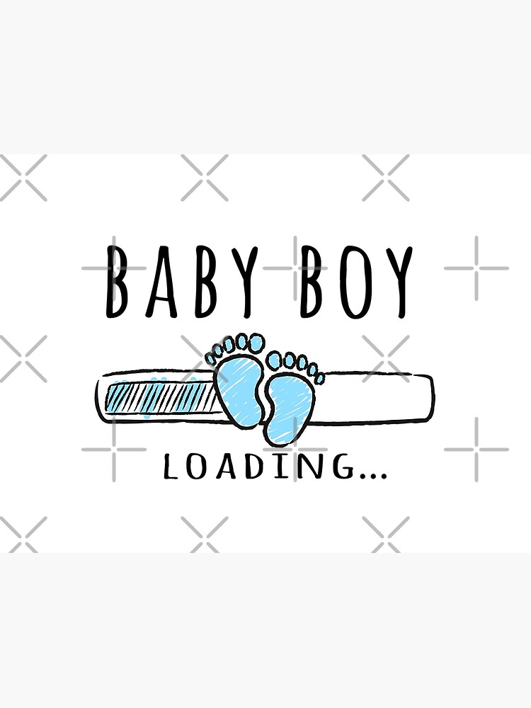 "Baby boy loading" Poster by yassinehelal Redbubble
