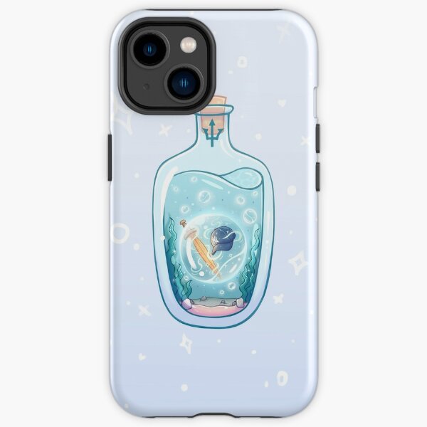Seaweed Brain and Wise Girl in a Bottle iPhone Tough Case