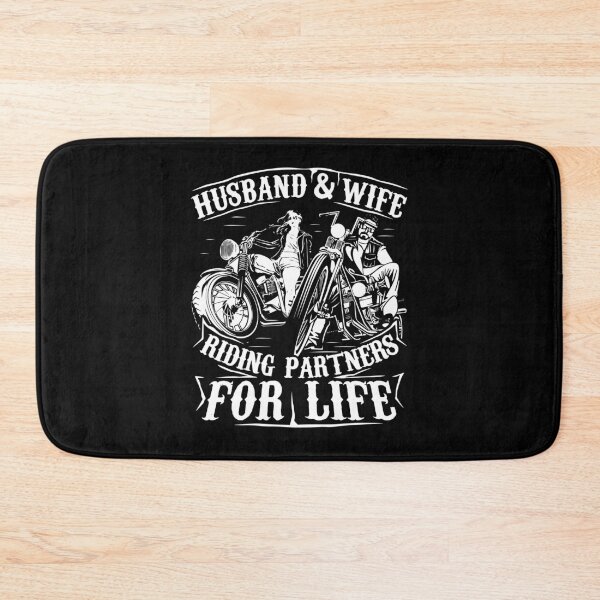 Item preview, Husband s wife riding partners for life designed and sold by CoreysRamos.