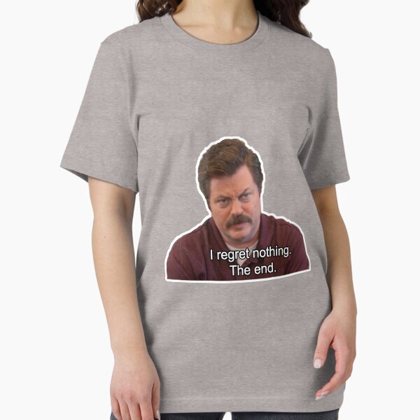 Item preview, Ron Swanson- I Regret Nothing designed and sold by WillLivingston.