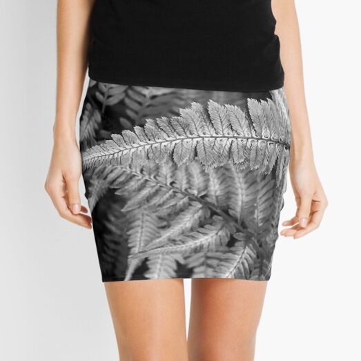 Fern Black & White Mini Skirt