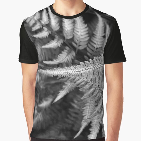 Fern Black & White Graphic T-Shirt