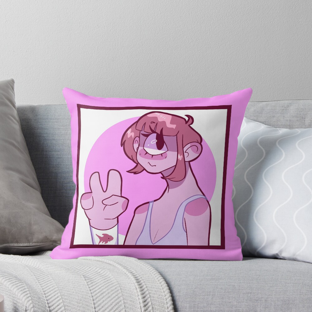 Item preview, Throw Pillow designed and sold by ril-arts.