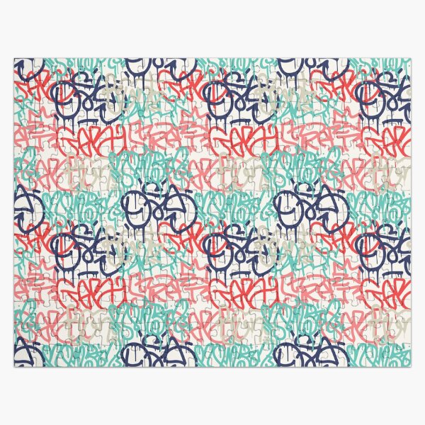 Motif de graffiti | Street art graphique urbain Puzzle