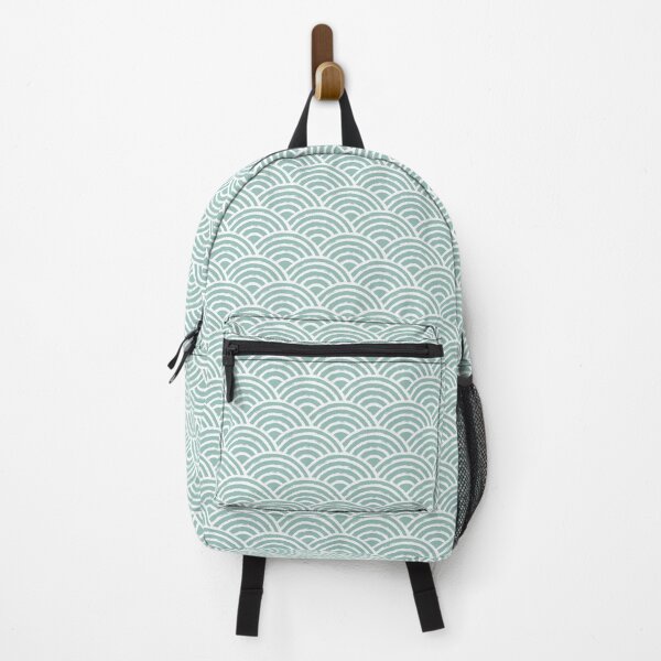 Item preview, Japanese Wave "Nami" (Fresh Green) designed and sold by Maho-Ichikawa.