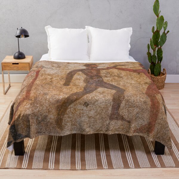 Item preview, Ancient Roman Wall Painting from Paestum Italy designed and sold by Jon Shore.