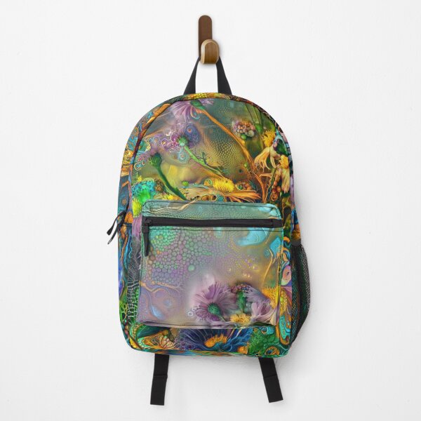 Item preview, Flower abstract digital painting designed and sold by blackhalt.