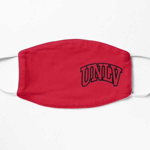 UNLV Rebels wordmark Flat Mask