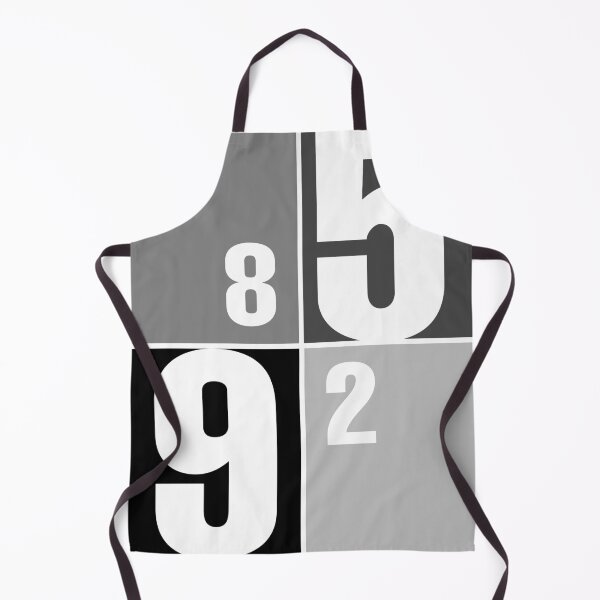 Item preview, Abstract numbers monochromatic design designed and sold by Kvyom.